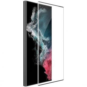 Nillkin 3D CP+ MAX Schutzfolie für Samsung Galaxy S23 Ultra, Schwarz
