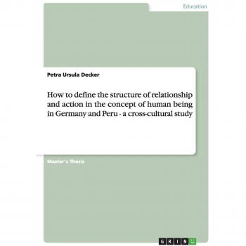 How to define the structure of relationship and action in the concept of human being in Germany and Peru