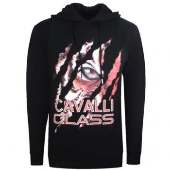 Peeking Tiger Black Hoodie – XL