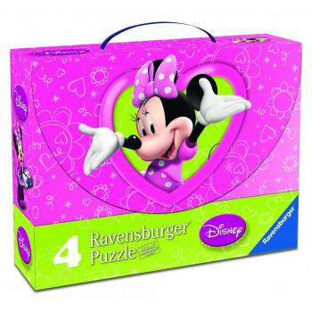 Ravensburger Disney Puzzle Kollektion – 4 Stück, 18 × 18 cm, NEU OVP