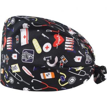 Pet Grooming Work Scrubs Hats