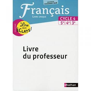 Lire aux éclats Français Cycle 4 2016