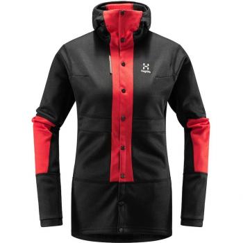 Haglofs Women's True Black / Zenith Red L.i.m Zt Sync 1 Mid Jacket