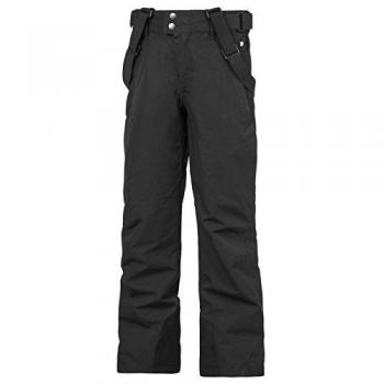 Protest Jungen Bork Jr. Skihose wasserdicht und atmungsaktiv in True Black, Größe 128