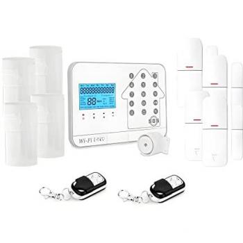Alarme Maison Connectée Futura Blanché 4‑Animal Wifi/GSM