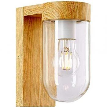 BRILLIANT Cabar Außenwandleuchte, 1x A60, E27, 40W, Metall/Glas