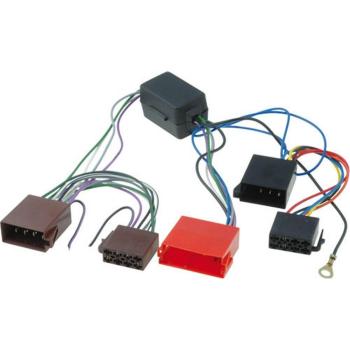 Fiche ISO Mini‑Iso pour Autoradio Audi / Seat / Skoda / VW – Ampli intégré