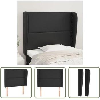 Tête de lit design avec oreilles en similicuir