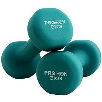 PROIRON 3kg Neoprene Weight Set