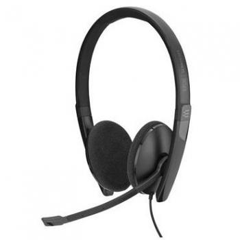 EPOS Adapt 160 USB II – Micro‑casque sur‑oreille, filaire USB‑A, noir, version CU