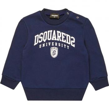 Kids DSQUARED2 Blue Sweater