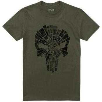 Felpa a maniche lunghe The Punisher TV1771 verde metallico