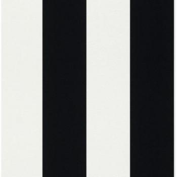 Just Me! Black/White Striped Textile – 2014 Rasch