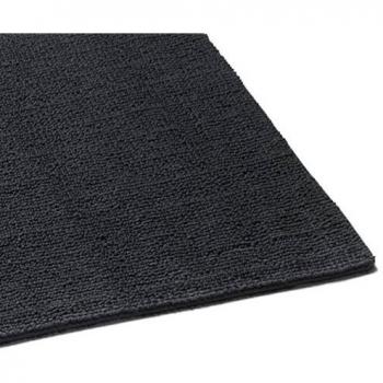 Rhomtuft Badteppich Pur schwarz