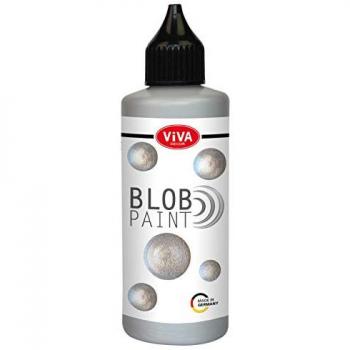 Viva Decor Glitzerbloemverf, 90 ml, Metallisch/Zilver