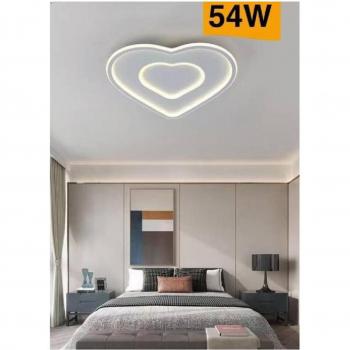 Éclairage à cœur LED 54 W, cadre aluminium, température 3000 K