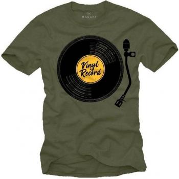 Retro Rap Herren Shirt Makaya – Schallplattenmotive