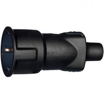 Legrand 050343 Vollgummi-Kupplung schwarz