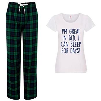 Women's Sleep & Relax Green Pajamas – 60 Second Makeover, XL