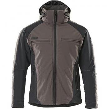 MASCOT® Herren Softshelljacke DARMSTADT Unique dunkelanthrazit, schwarz Größe XL
