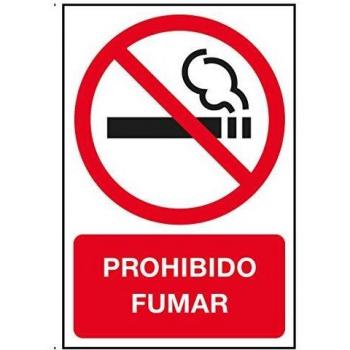 Etiqueta Apli Prohibido Fumar 120x180mm
