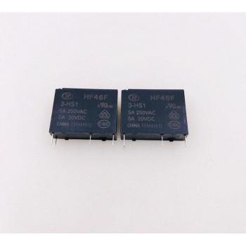 Rélais à haute fréquence HF46F, 5A, 4 pin – 5VDC/250VAC