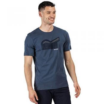 Regatta Technisches T-Shirt Herren Breezezeze Dark Denim S