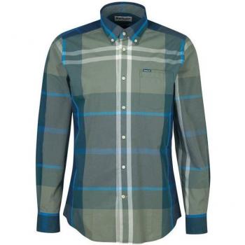Barbour Harris Militärflanell Karohemd