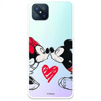 Funda Disney Mickey y Minnie Beso para Oppo Reno 4Z