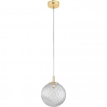 TK Lighting 21cm Gold Pendant Light