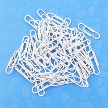 100 Count 28mm Color Paperclips