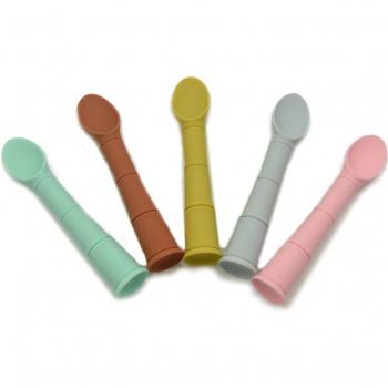 Juego de 5 Cucharas Suaves para Bebés – Material Seguro