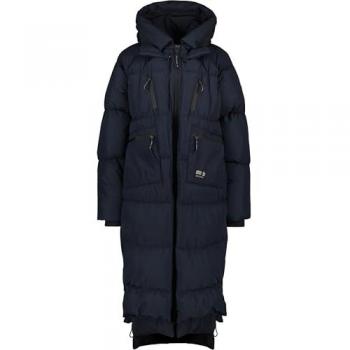 Winterjacke ALIFE & KICKIN Damen RihannaAK A, Damen, Gr. M, blau (marine), 100% Polyester, modisch, oversize wadenlang