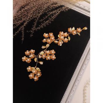 Joyería para Cabello de Novia Retro