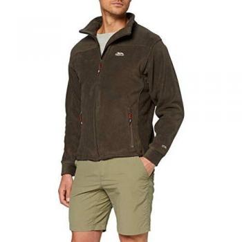 Trespass Bernal Men's Khaki Sueded Fleece Jacket