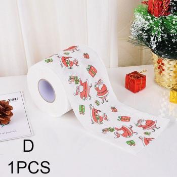 Christmas Toilet Paper Roll with Santa Claus Design