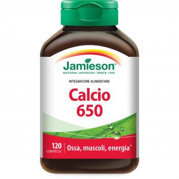 Integratore Jamieson calcio 650 120CPR