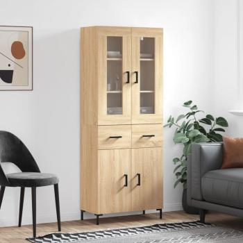 Armario Auxiliar de Madera Contrachapada 69,5x34x180 cm