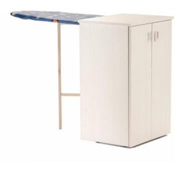 Mobile da Stiro con Ante, Ruote – Colore Olmo 55x82H (Nadia)