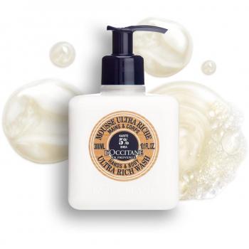 L'Occitane Mousse Ultra Riche Mains & Corps Karité 300 ml