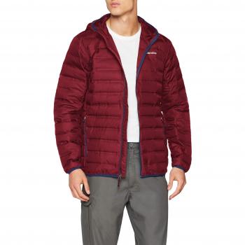 Chaqueta de plumón Columbia para Hombre con Capucha, Lake 22, Rojo