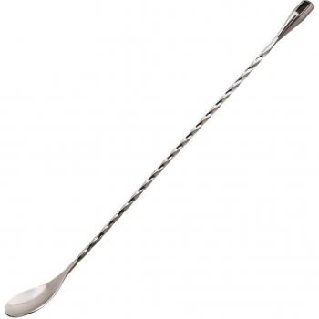 12 Spiral Pattern Mixing Spoon in Stainless Steel