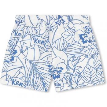 Shorts de Marque Kenzo pour Garçon en Coton 12 Mois Blanc