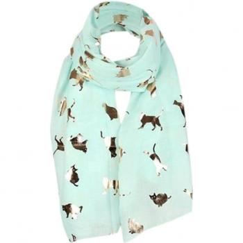 Foulard Voyageur Chat