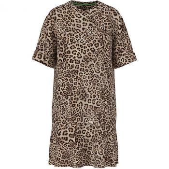 MARC CAIN Kleid im Stufen-Look, Mittelbraun, Größe 44