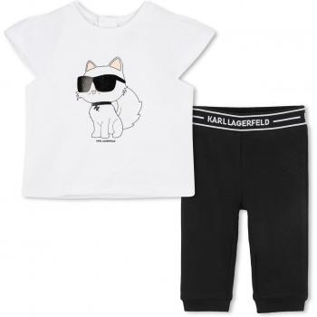 Z30517 Moda Juvenil Karl Lagerfeld Conjunto Blanco Negro