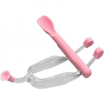 Set Contacto L: Pinza y Cuchara Suave para Lentes