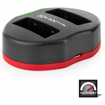 Cargador Dual USB Baxxtar 1834/2 para batería Panasonic DMW-BLG10 E