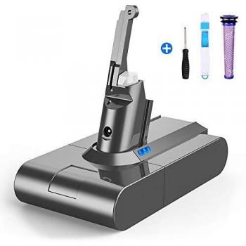 Batteria Elettrica Dyson V8 21.6V 4000mAh + Kit Pulizia Totale