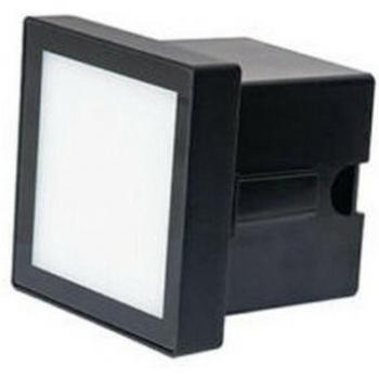 Banya Wall Light 4W 3000K Esterno, Alluminio Nero, Certificazione IP65